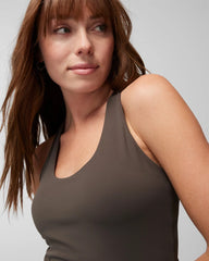 24/7 Racerback Bra Tank - DARK GRAY OLIVE | Soma Women