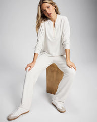 Ultrasoft Fleece Straight Leg Pant - HEATHER DREAM | Soma Women