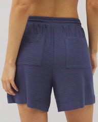 Crinkle Knit 5 Inch Short - LUNAR TIDE | Soma Women