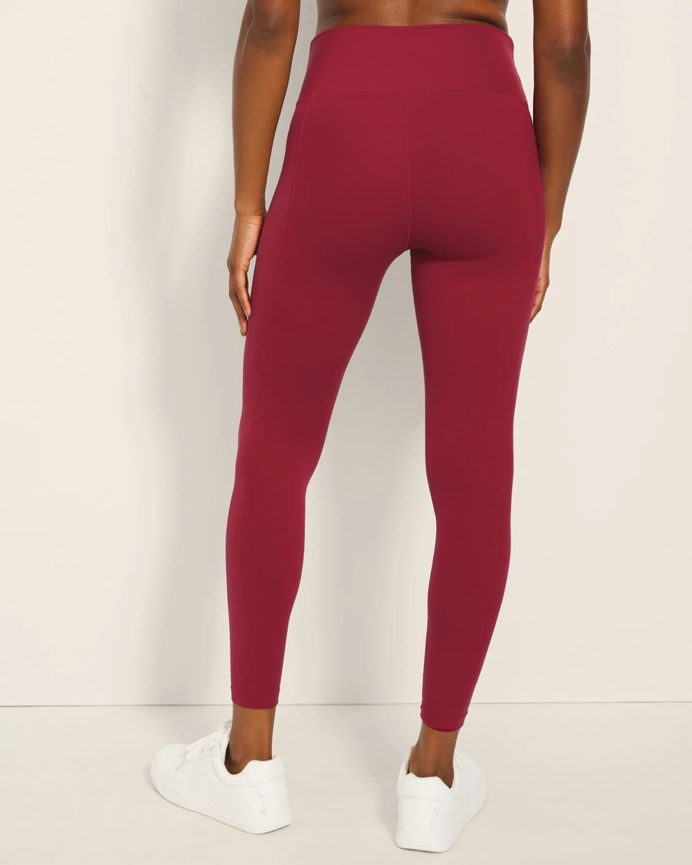 High-Waist Pocket Leggings - RED FLIRT | Soma Women