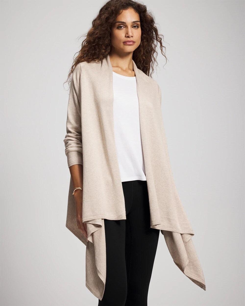 Sweater Travel Wrap - HEATHER SHELL | Soma Women