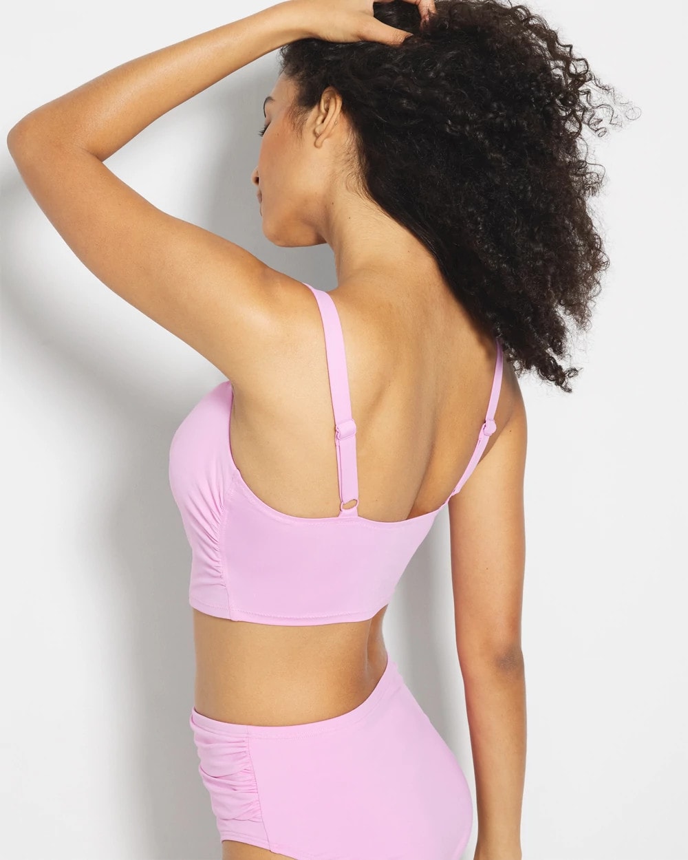 V-Wire Cropped Bikini Top - META MAUVE | Soma Women