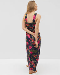 Bayside Halter Maxi Bra Dress - LE TIGRE TROPIC NAVY | Soma Women