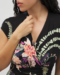 Serenity Maxi Bra Dress - PARADISE PLUMES DRAMA G B | Soma Women