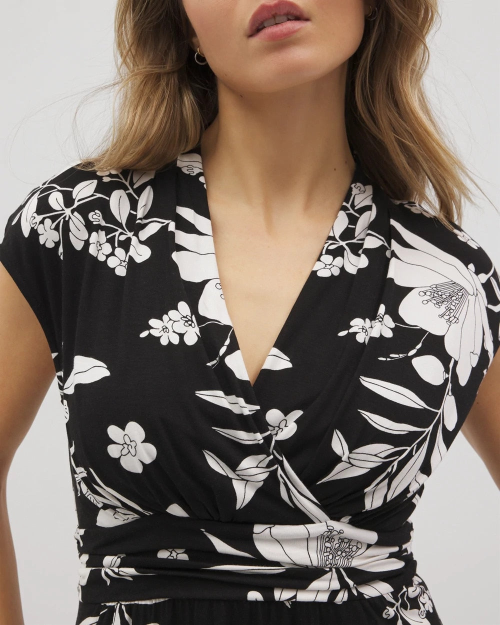 Mini Bra Dress - PLUMERIA DREAM G BLACK | Soma Women