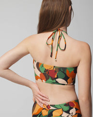 Halter Crop Top - CURVES AHEAD GREEN | Soma Women