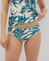 Ruched Side Bottom - PALM PERFECT COCONUT | Soma Women