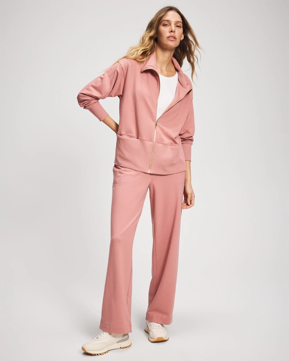 Essential Terry Jacket - CINDER ROSE | Soma Women