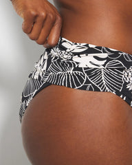Double Trouble Sarong Hipster Bottom - BLACK | Soma Women