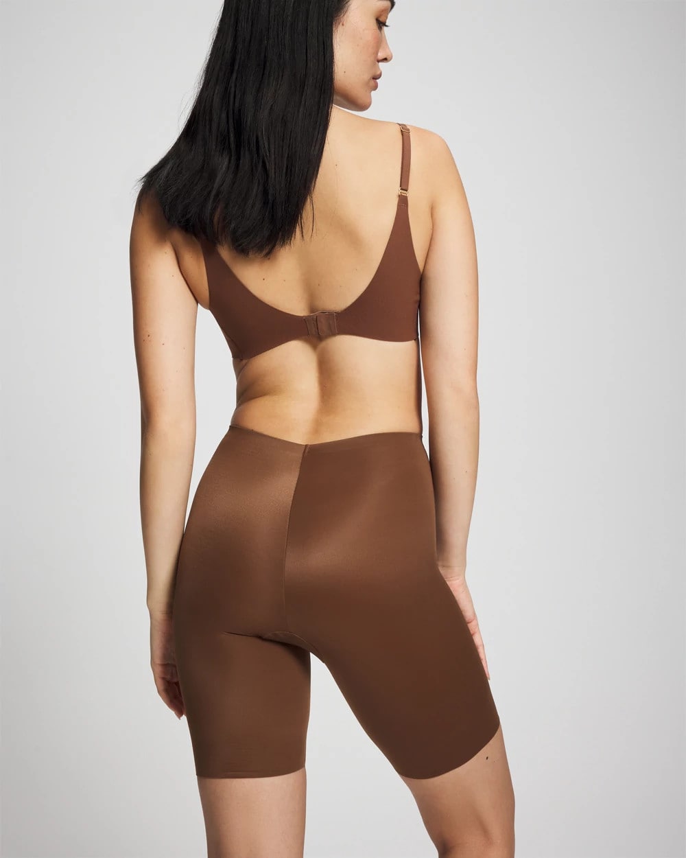Mid Level Cooling High Waisted Short - CINNAMON LATTE | Soma Women