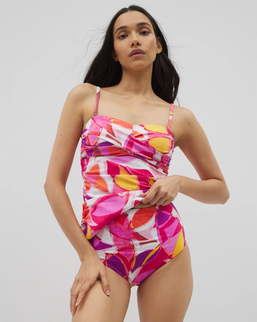 Beyond Control Riviera Maya High-Waist Swim Bottom - ORCHID | Soma Women