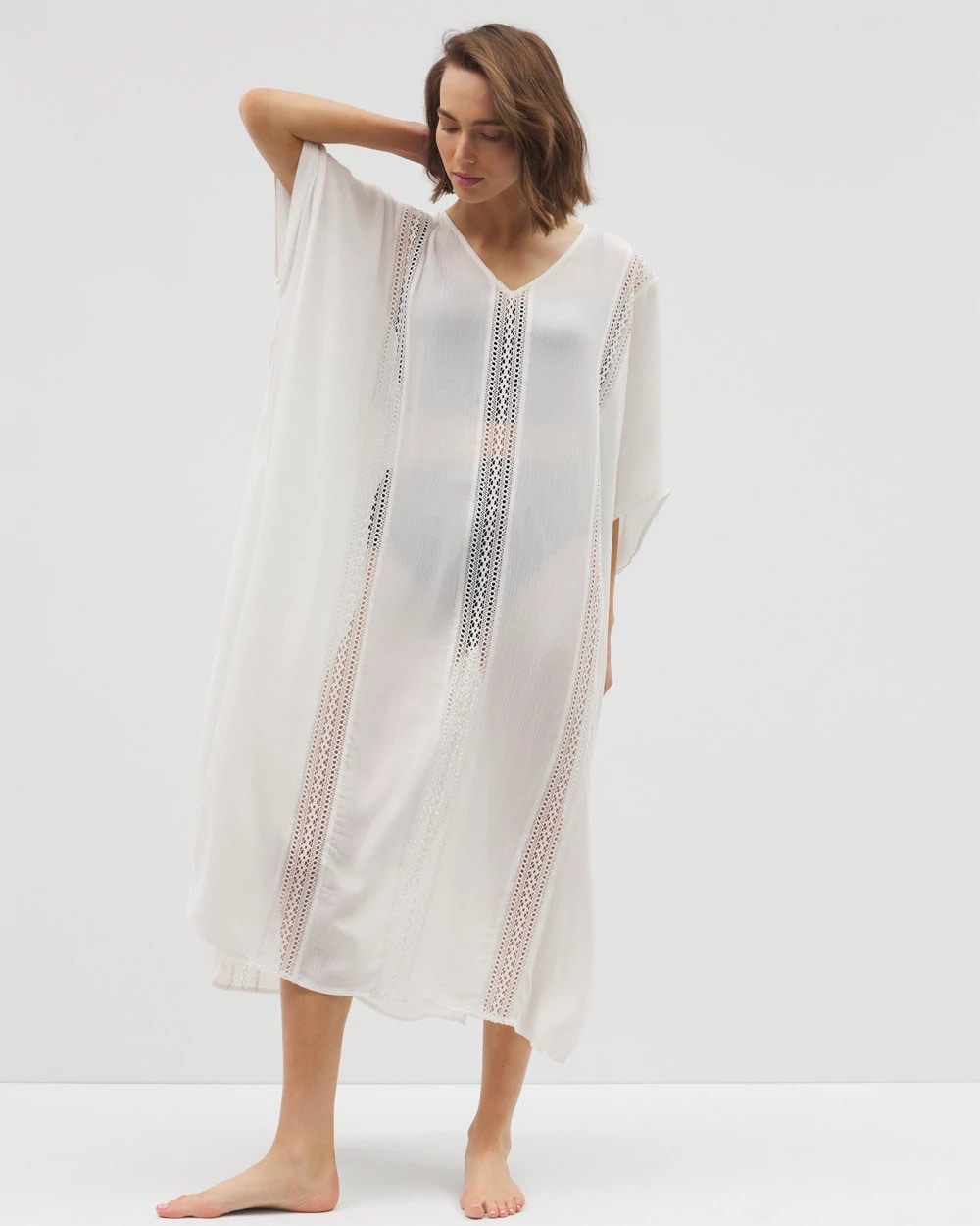 Caftan Cover-Up - COCONUT | Soma Women