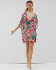 Everything Under the Sun Chiffon Caftan - MULTI | Soma Women