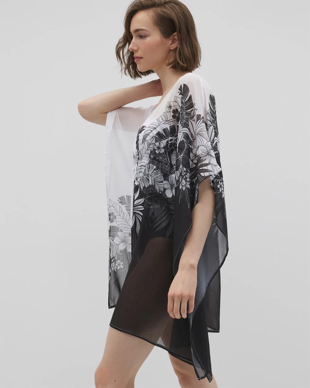 Double Duty Caftan - BLACK | Soma Women