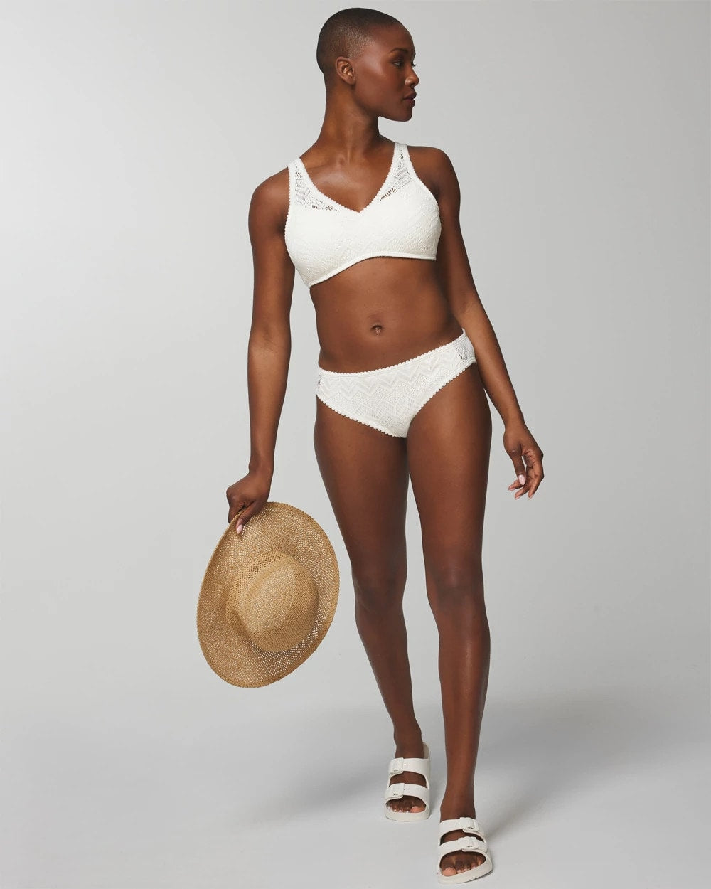 Crochet Bikini Top - COCONUT | Soma Women
