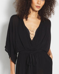 India Bazaar Jumpsuit - BLACK | Soma Women